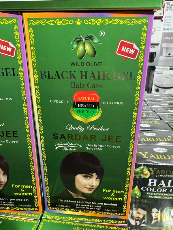 Sardar Jee Hair color Gell 1000ML Easy to apply