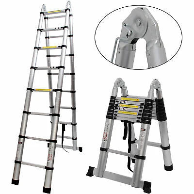 2 in 1 Aluminum Foldable Ladder in Pakistan