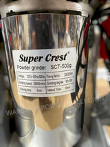 Super Crest Universal Grinder with 1 Year Warranty