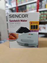 SENCOR 3-in-1 Sandwich Maker