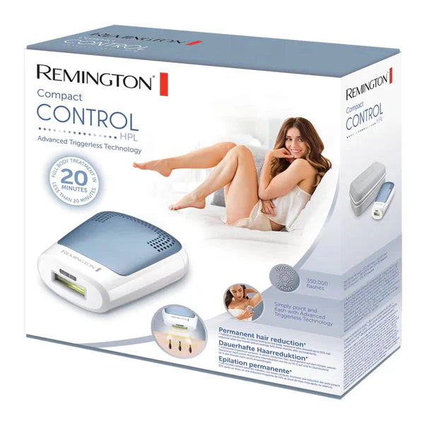 REMINGTON I-LIGHT COMPACT CONTROL ADVANCED IPL PERMANENT HAIR REMOVAL DEVICE IPL3500AU