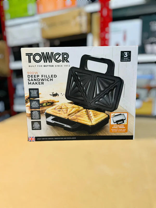 TOWER Deep Filled Sandwich Maker